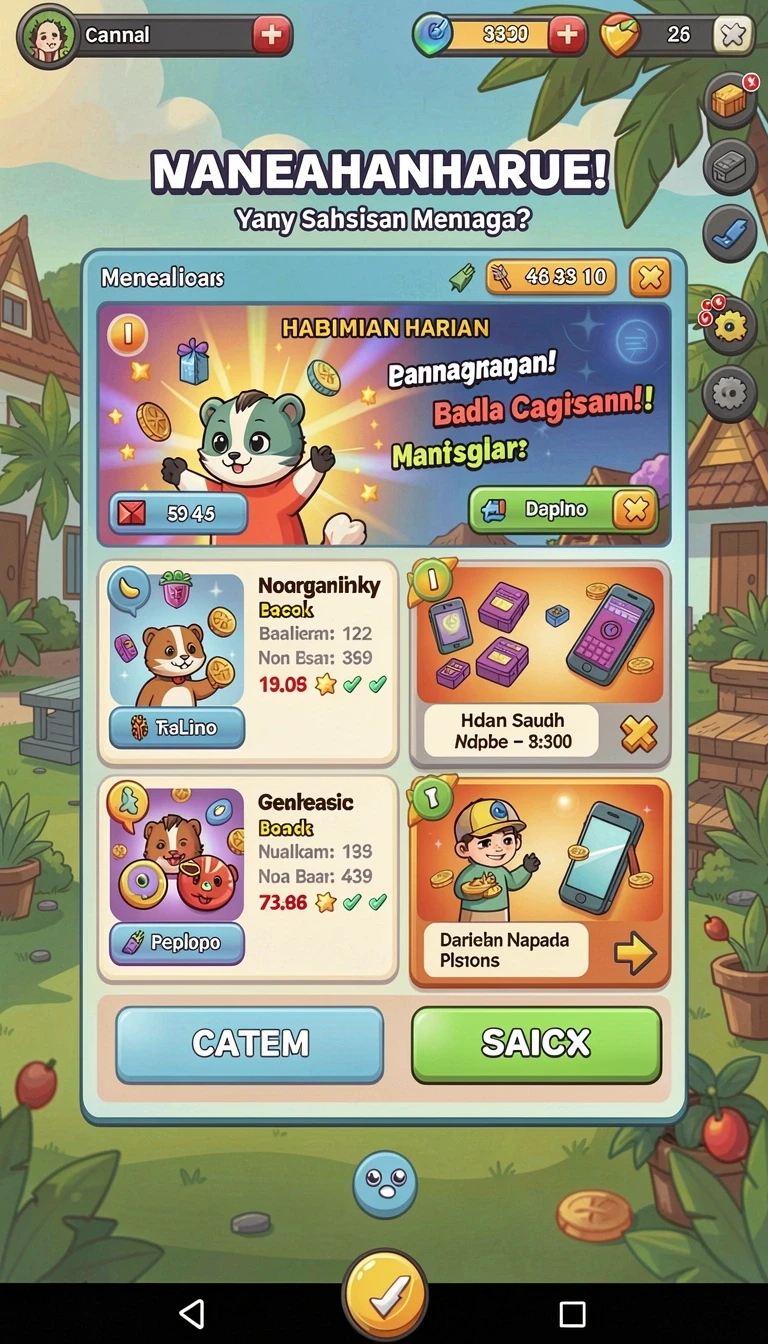 Tampilan Aplikasi cairbos Resmi dan Terpercaya di Android