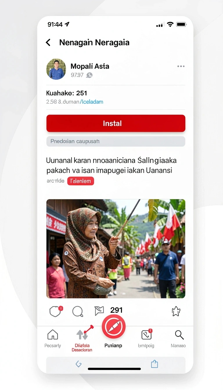 Tampilan Aplikasi jepang77 Resmi: Download dan Instalasi