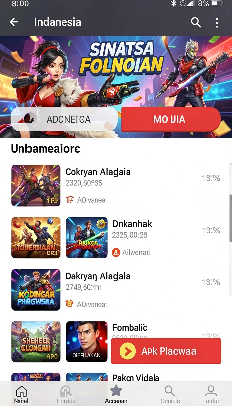Tampilan Aplikasi rajapola Resmi dan Terpercaya di Android